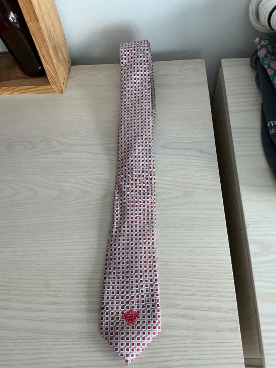 Versace Silk Tie in White for Men | Lyst Versace Men’s Tie